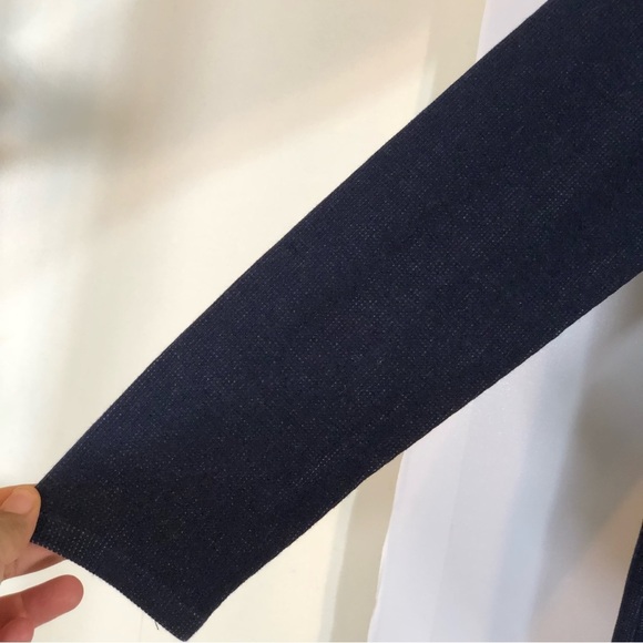 Soft Surroundings Blue Half Button Downtime Henley Tunic Top MP - Picture 7 of 16